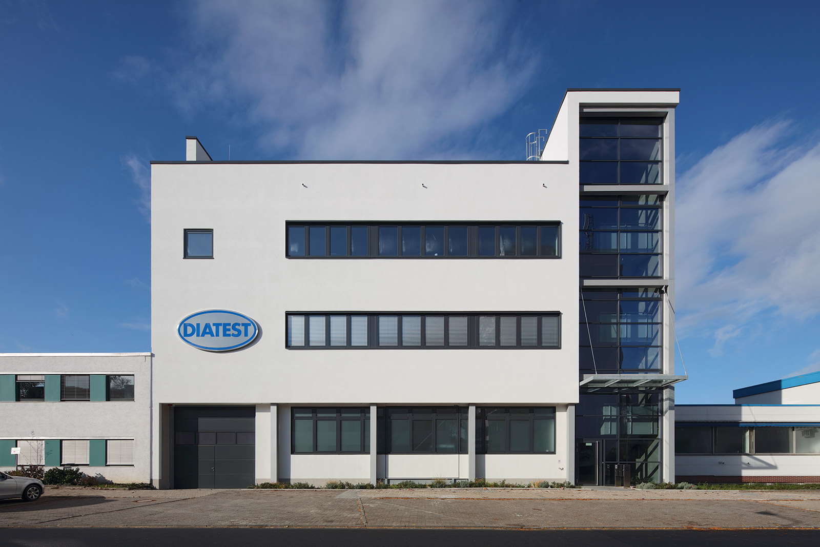 Produktionserweiterung mit Büros 2.BA in Darmstadt